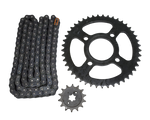Cargar imagen en el visor de galería, KIT ARRASTRE 14/45 4H DISC125ST ORIGINAL - Mundimotos