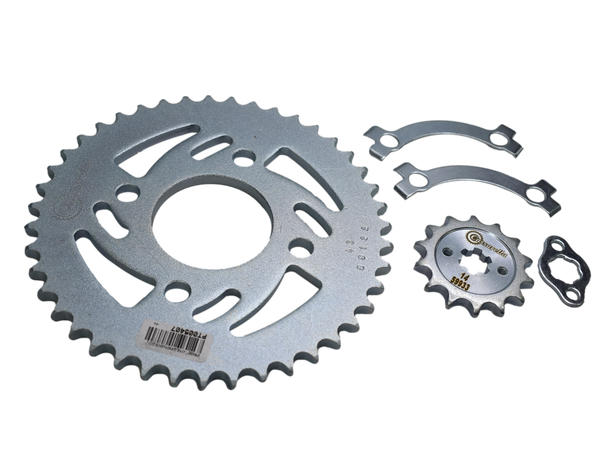 Kit Sprocket Bajaj Discover 125St 14/43 Generico Cassarella - Mundimotos