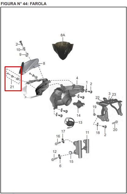 KIT BUJES Y TORNI FAR DIS125ST ORIGINAL - Mundimotos