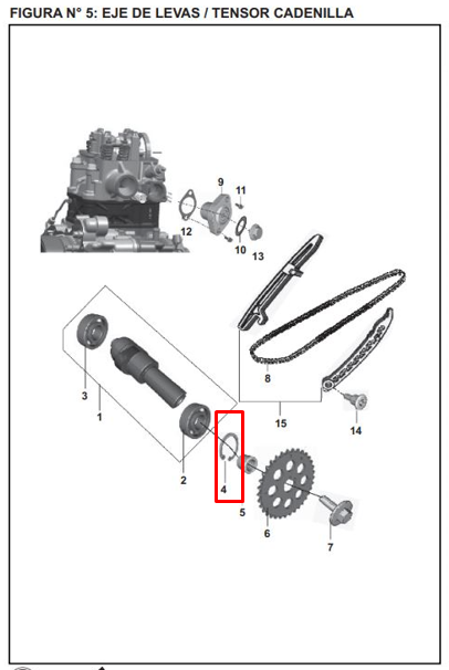 PINO SEGURIDAD BM 100 ES/KS/DISCOVER 100/ ORIGINAL - Mundimotos