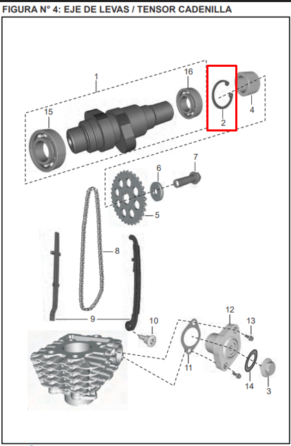 PINO SEGURIDAD BM 100 ES/KS/DISCOVER 100/ ORIGINAL - Mundimotos