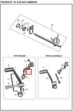 Cargar imagen en el visor de galería, PIN VARILLA FRENO BM100/DISC/PULSAR ORIGINAL - Mundimotos