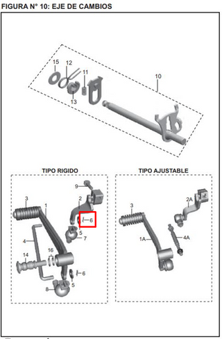 PIN VARILLA FRENO BM100/DISC/PULSAR ORIGINAL - Mundimotos