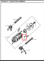 Cargar imagen en el visor de galería, PIN SELECTOR BM100/150/DISCOVER 100 ORIGINAL - Mundimotos