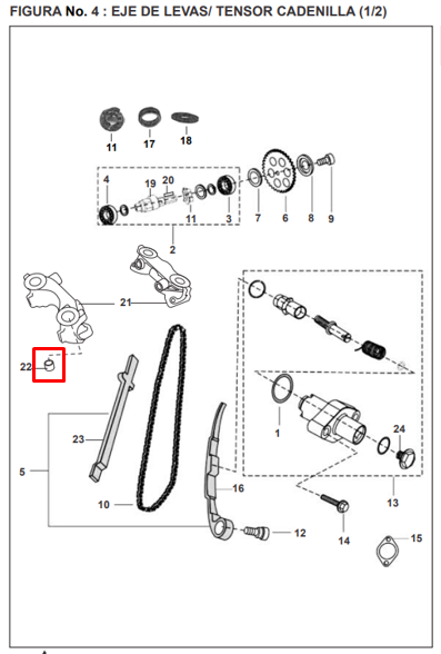 BUJE 06.5X08X14 GUIA.CIL BOXER ORIGINAL - Mundimotos