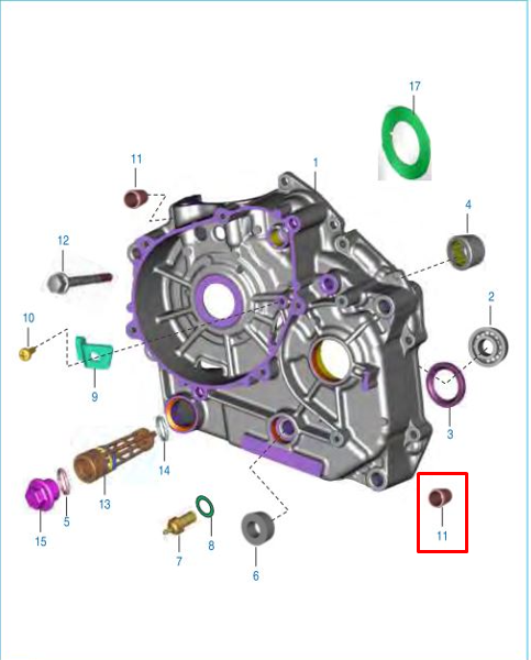 BUJE 06.5X08X14 GUIA.CIL BOXER ORIGINAL - Mundimotos