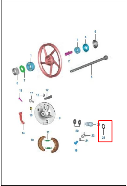 ORING BOMBA OIL LEGEND/BOXER/PULSAR ORIGINAL - Mundimotos