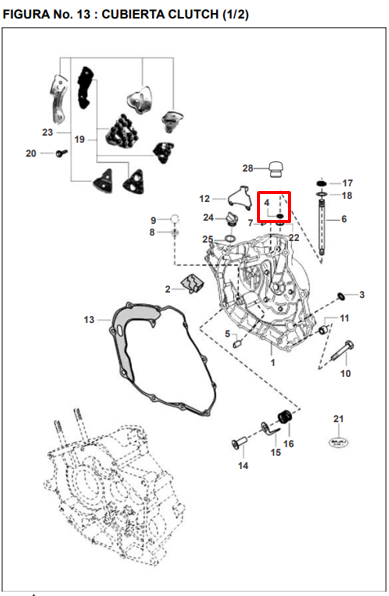 RETEN 12-20-05.5 LEVA CLUT BOXER ORIGINAL - Mundimotos