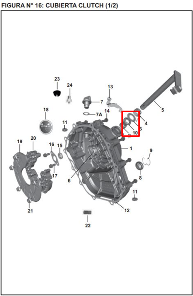RETEN 12-20-05.5 LEVA CLUT BOXER ORIGINAL - Mundimotos