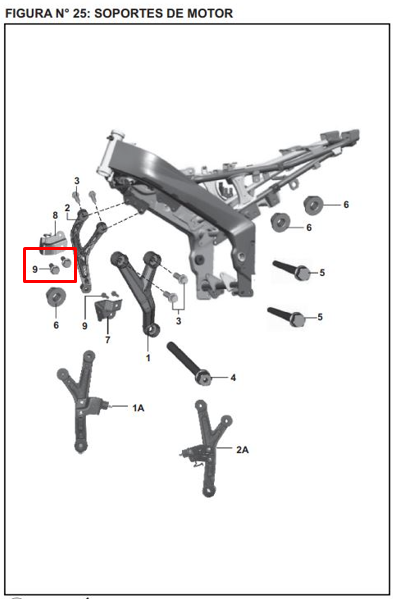 TORNILLO A 06X015 ORIGINAL - Mundimotos