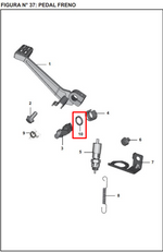Cargar imagen en el visor de galería, ORING TAPON OIL NS 200 ORIGINAL - Mundimotos