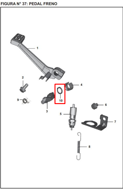 ORING TAPON OIL NS 200 ORIGINAL - Mundimotos