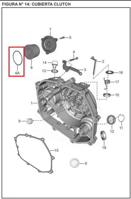 ORING TAPA FILTRO OIL BOXER K-TEC ORIGINAL - Mundimotos