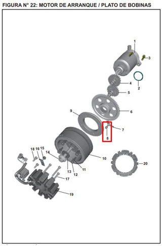 TORNILLO A 06X016 ORIGINAL - Mundimotos