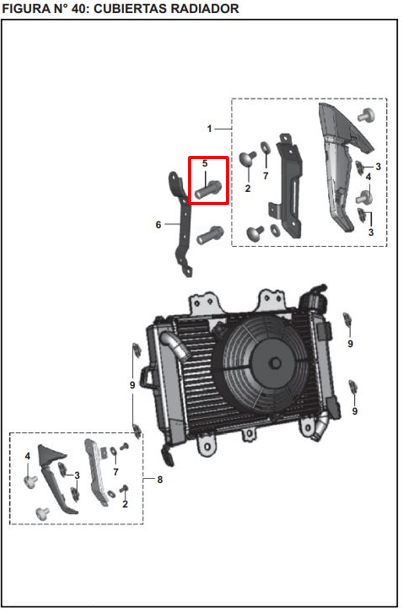 TORNILLO A 06X016 ORIGINAL - Mundimotos