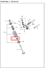 Cargar imagen en el visor de galería, RETEN VALVULA DOMINAR/PUL MV ORIGINAL - Mundimotos