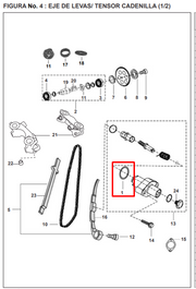 ORING TENSOR CADENILLA BOXER/CALI ORIGINAL - Mundimotos