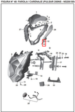 Cargar imagen en el visor de galería, ARANDELA VISOR BX/DISC/PULSAR 180 ORIGINAL - Mundimotos