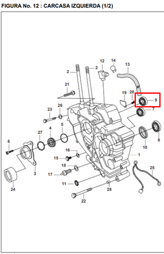 BALINERA 6303 BALANCEADOR PULSAR ORIGINAL - Mundimotos