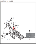 Cargar imagen en el visor de galería, TORNILLO A 08X016 GUARD FR BOXER ORIGINAL - Mundimotos