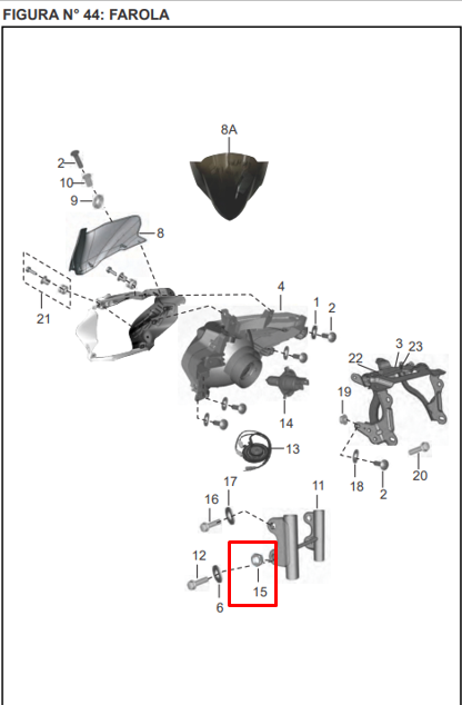 TORNILLO HHEXAGONO 8X35 ORIGINAL - Mundimotos