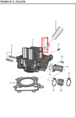 Load image into Gallery viewer, ORING TORRE BUJIA PULSAR 135/DISCOVER 100 ORIGINAL - Mundimotos