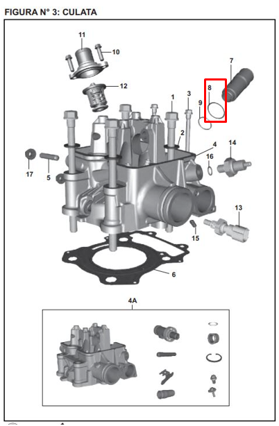 ORING TORRE BUJIA PULSAR 135/DISCOVER 100 ORIGINAL - Mundimotos