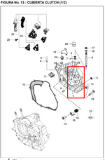 Cargar imagen en el visor de galería, TAPA CLUTCH PULSAR 180 UG ORIGINAL - Mundimotos
