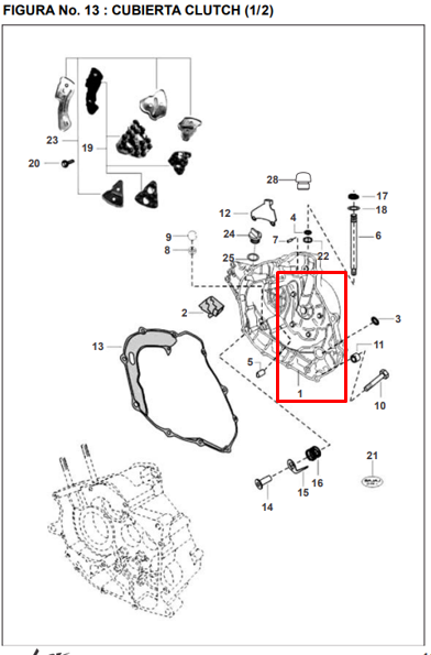 TAPA CLUTCH PULSAR 180 UG ORIGINAL - Mundimotos