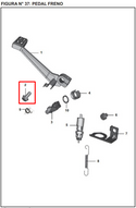 TORNILLO A 08X030 DRD CALIPER PUL ORIGINAL - Mundimotos