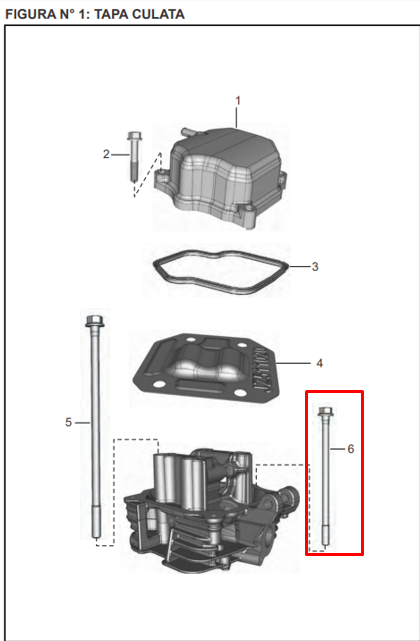 TORNILLO CULATA PULSAR 135 ORIGINAL - Mundimotos