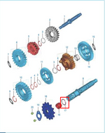 Cargar imagen en el visor de galería, ORING PINON SALIDA PULSAR 135 ORIGINAL - Mundimotos