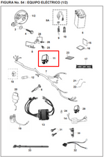 Cargar imagen en el visor de galería, RELAY MOTOR ARRANQUE PULSARII ORIGINAL - Mundimotos