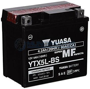 Bateria Yuasa Suzuki An100 Bytx5L-Bs Generico