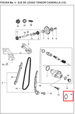 Cargar imagen en el visor de galería, EMPAQUE TENSOR CAD. PULSAR UG/200 ORIGINAL - Mundimotos