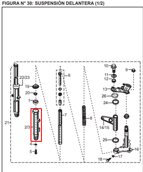 BOTELLA RH BOXER CT/UG ORIGINAL - Mundimotos