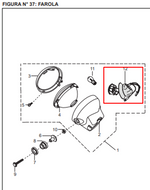 Cargar imagen en el visor de galería, SOQUETE FAROLA BOXERKTEC/BM ORIGINAL - Mundimotos