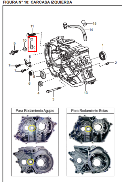 ARANDELA TAPON OIL CAJA BOXER K-TE ORIGINAL - Mundimotos