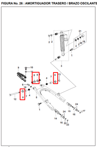 RETEN TIJERA PULSAR ORIGINAL - Mundimotos
