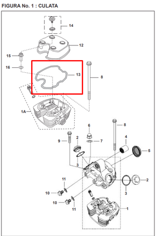 ORING TAPA CULATA PULSAR MV ORIGINAL - Mundimotos