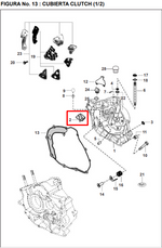 Load image into Gallery viewer, CAUCHO CARCASA PULSAR ORIGINAL - Mundimotos