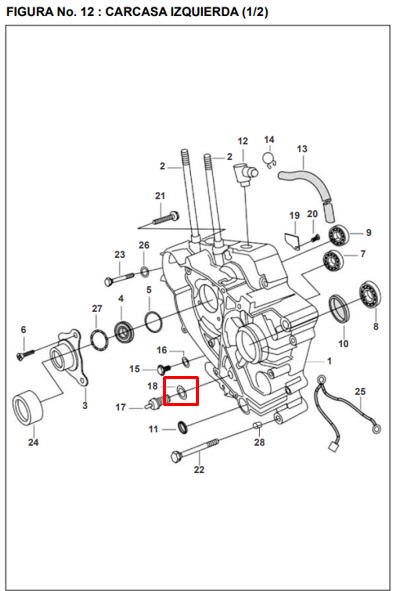 ORING BOMBA OIL LEGEND/BOXER/PULSAR ORIGINAL - Mundimotos