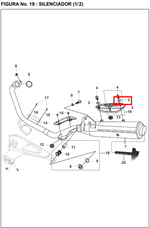 Cargar imagen en el visor de galería, CAUCHO PLATINO MOFLE PULSAR ORIGINAL - Mundimotos