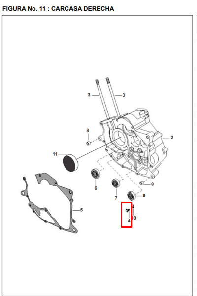 TORNILLO A 06X030 ORIGINAL - Mundimotos
