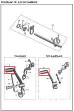 Cargar imagen en el visor de galería, CAUCHO PEDAL CAMBIOS PULSAR 135 ORIGINAL - Mundimotos