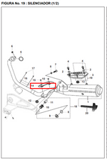 Cargar imagen en el visor de galería, REJILLA MOFLE N:1 PULSAR DTS-I ORIGINAL - Mundimotos