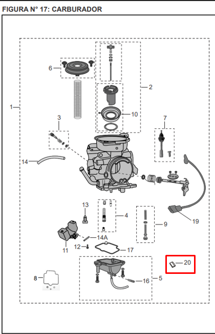 IMAN GATO PULSAR DTS-I ORIGINAL - Mundimotos