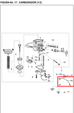 Cargar imagen en el visor de galería, CABLE SWITCH GATO PULSAR DTS-I ORIGINAL - Mundimotos