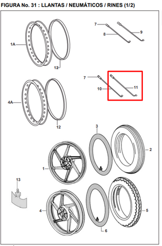 RADIO RR EX. PULSAR ORIGINAL - Mundimotos