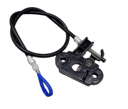 CABLE SEGURO SILLIN PULSAR BLACK ORIGINAL - Mundimotos